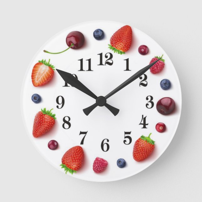 Fruit Round Clock (Front)