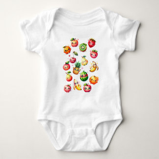 Fruit Salad Baby Bodysuit