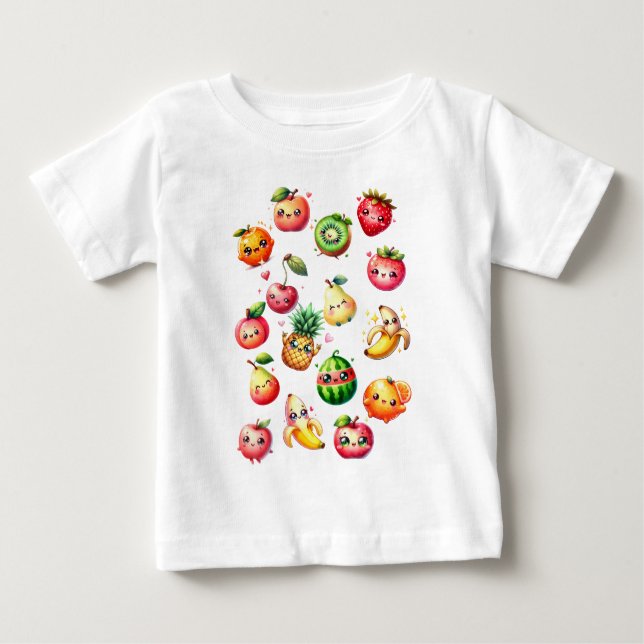 Fruit Salad Baby T-Shirt (Front)