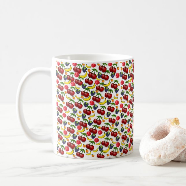 Fruit Salad Mug (With Donut)
