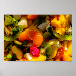 Fruit salad poster