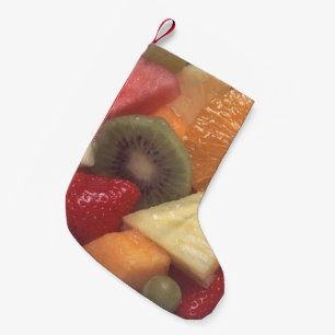 Fruit Salad Small Christmas Stocking