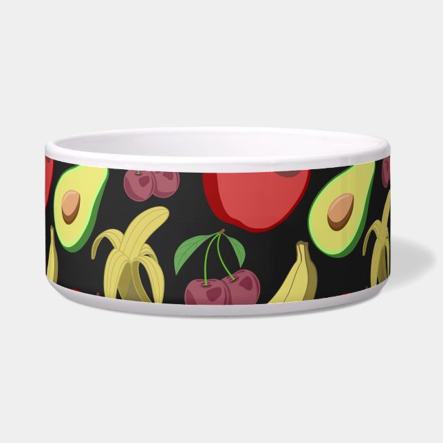 Fruit seamless pattern | colourful tropical fruit (Front)