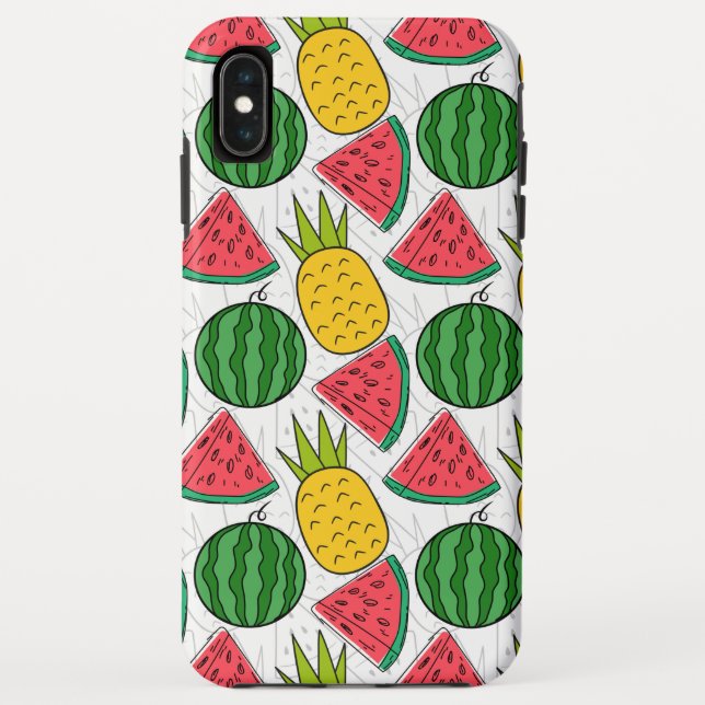 Fruit seamless pattern | Fruit surface pattern 10 Case-Mate iPhone Case (Back)