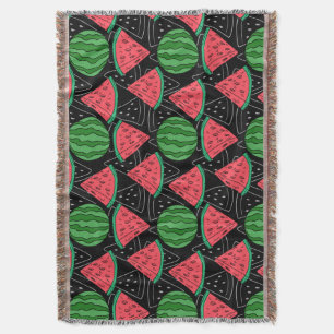 Fruit seamless pattern Fruit surface pattern 11 Throw Blanket