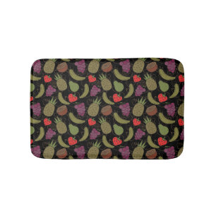 Fruit seamless pattern Fruit surface pattern 13 Bath Mat