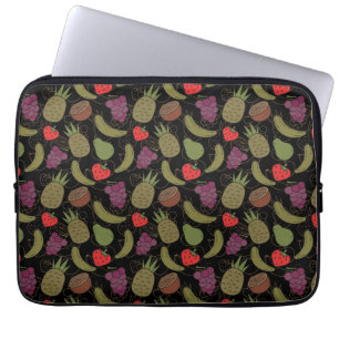 Fruit seamless pattern Fruit surface pattern 13 Laptop Sleeve