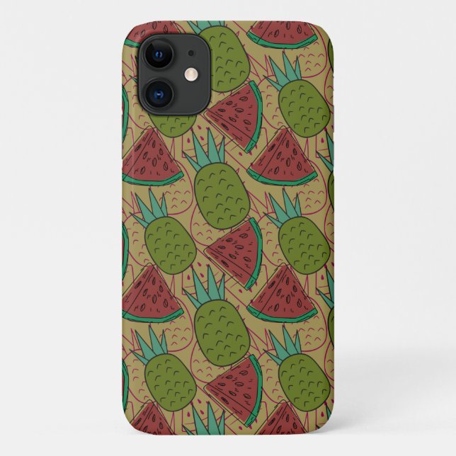 Fruit seamless pattern | Fruit surface pattern 17 Case-Mate iPhone Case (Back)