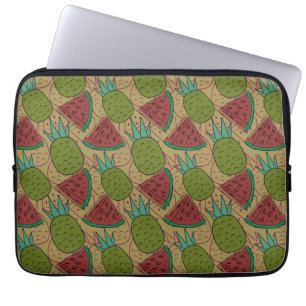 Fruit seamless pattern Fruit surface pattern 17 Laptop Sleeve
