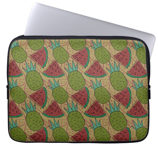 Fruit seamless pattern | Fruit surface pattern 17 Laptop Sleeve (Front)