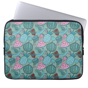 Fruit seamless pattern Fruit surface pattern 20 Laptop Sleeve