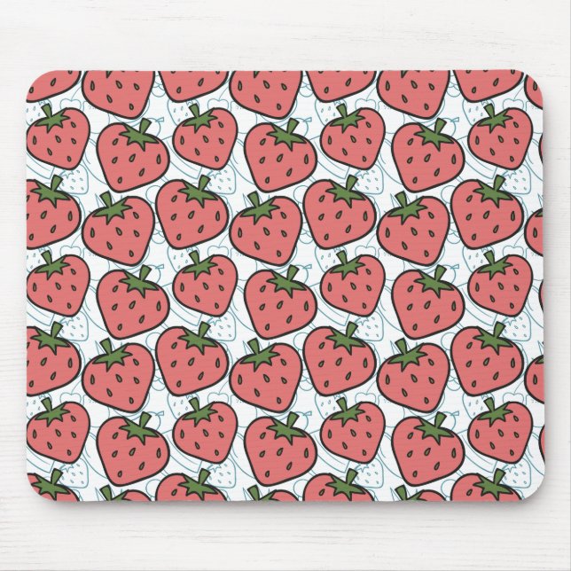 Fruit seamless pattern | Fruit surface pattern 21 Mouse Pad (Front)