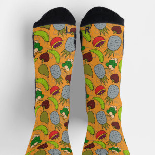 Fruit seamless pattern   Fruit surface pattern 23  Socks