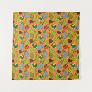 Fruit seamless pattern Fruit surface pattern 23 Tapestry