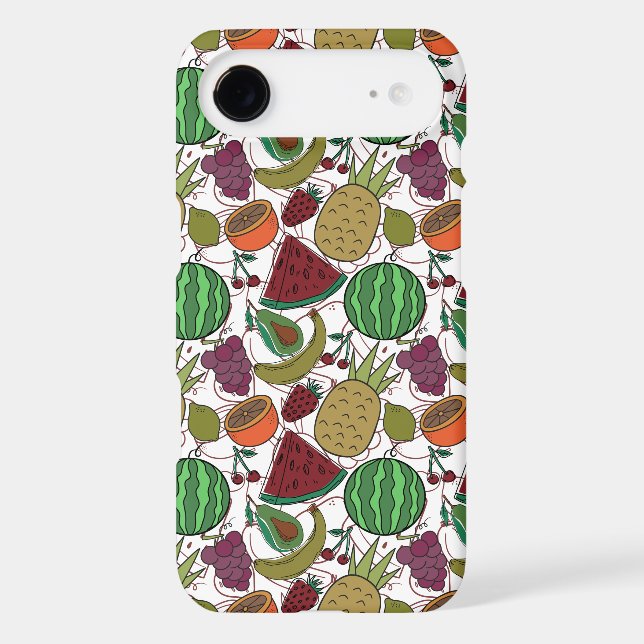 Fruit seamless pattern | Fruit surface pattern 25 Case-Mate iPhone Case (Back)