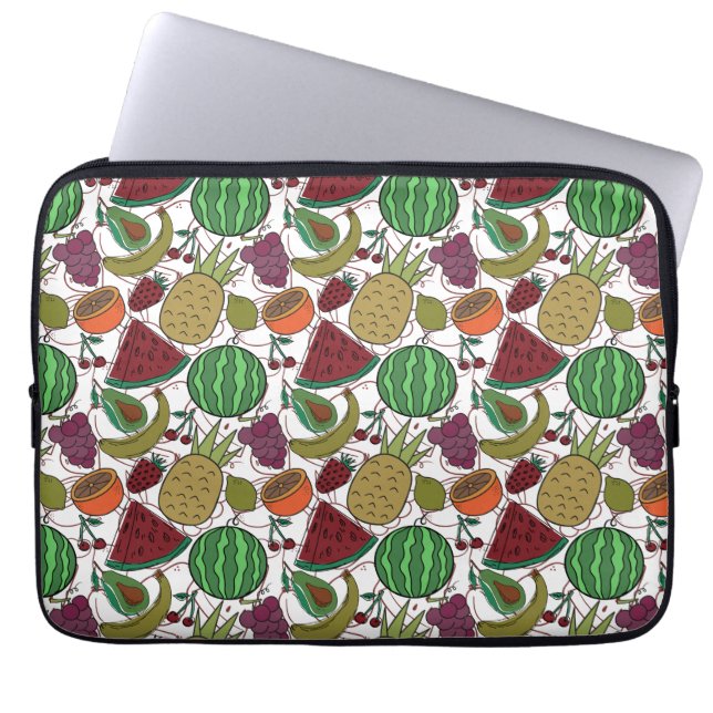 Fruit seamless pattern | Fruit surface pattern 25 Laptop Sleeve (Front)
