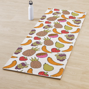 Fruit seamless pattern Fruit surface pattern 33 Yoga Mat