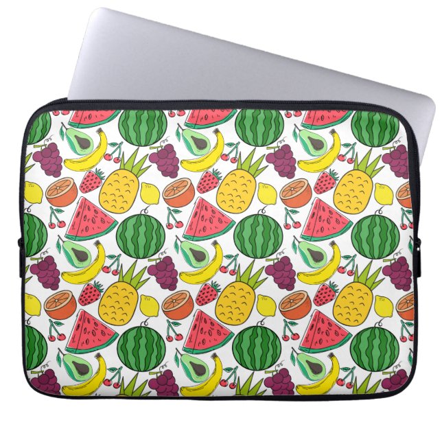 Fruit seamless pattern | Fruit surface pattern 37 Laptop Sleeve (Front)