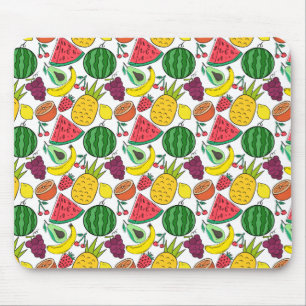 Fruit seamless pattern   Fruit surface pattern 37 Mouse Pad