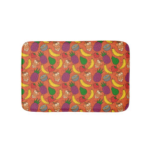 Fruit seamless pattern Fruit surface pattern 40 Bath Mat