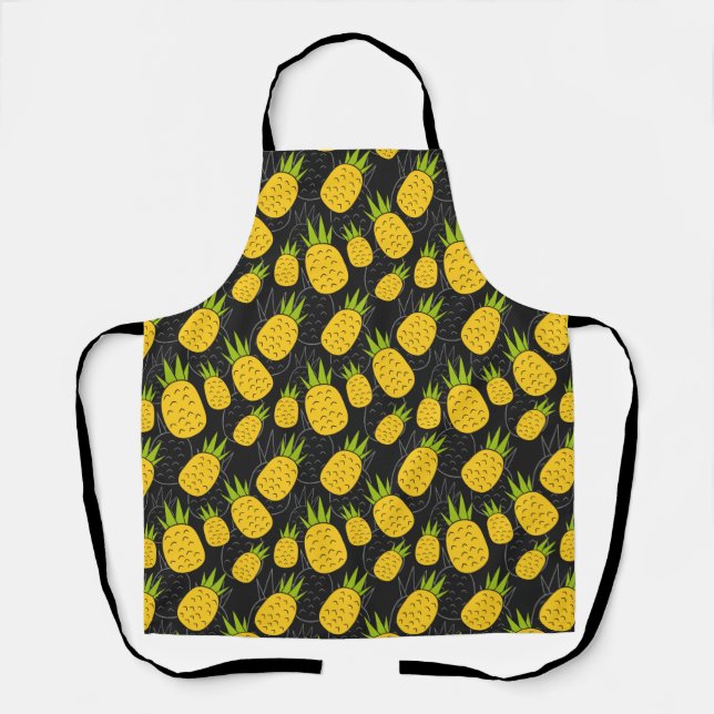 Fruit seamless pattern | Fruit surface pattern 4 Apron (Front)