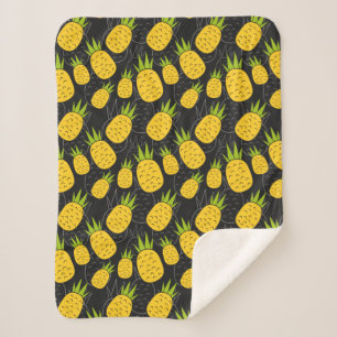 Fruit seamless pattern Fruit surface pattern 4 Sherpa Blanket