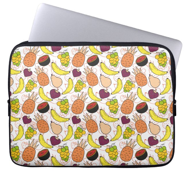 Fruit seamless pattern | Fruit surface pattern 50 Laptop Sleeve (Front)