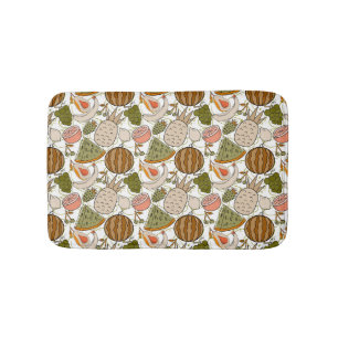 Fruit seamless pattern Fruit surface pattern 54 Bath Mat