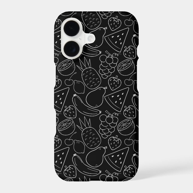 Fruit seamless pattern | Fruit surface pattern 55 (Back)