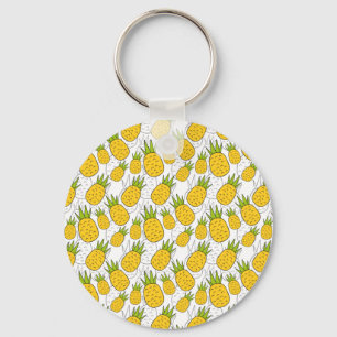 Fruit seamless pattern Fruit surface pattern 9 Key Ring