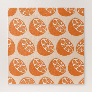 Fruit Seamless Pattern. Jigsaw Puzzle