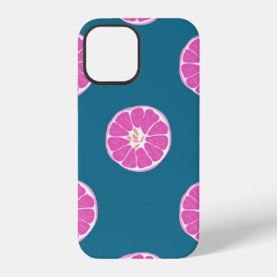 Fruit seamless pattern with orange. abstract,art,b iPhone 12 case