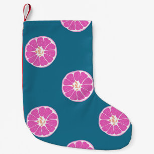Fruit seamless pattern with orange. abstract,art,b small christmas stocking