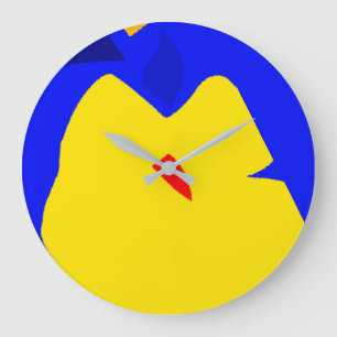 Fruit shaped illustration Wall Clock