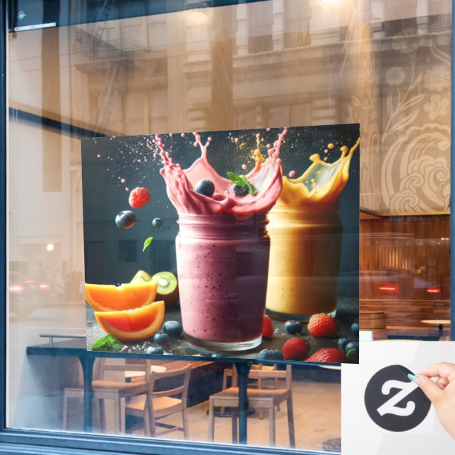 Fruit smoothies (Cafe Window)