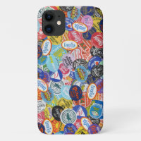 Fruit Sticker Montage Pattern