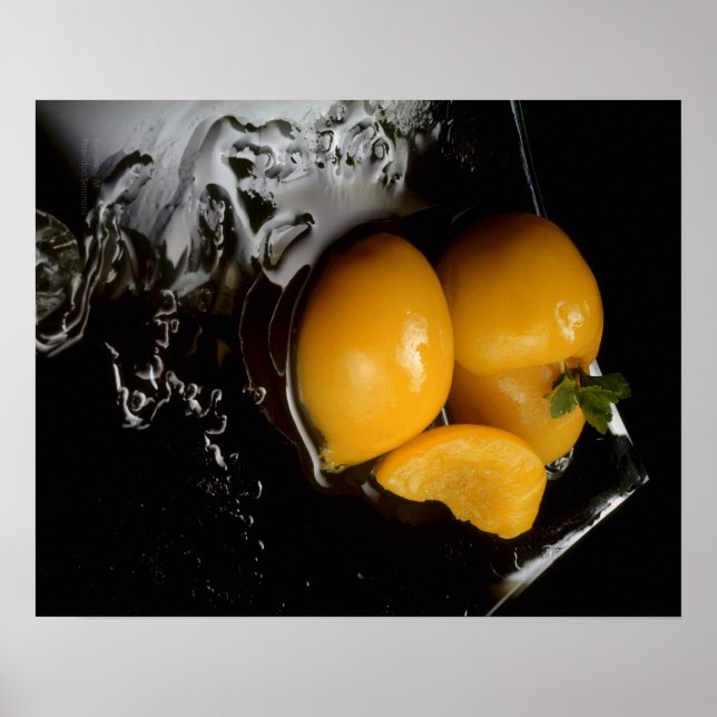 fruit still life Black poster (Front)