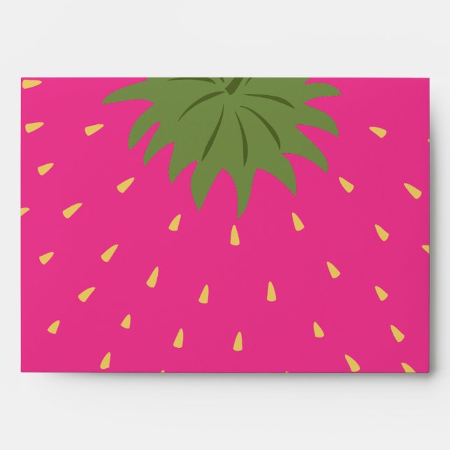 Fruit Strawberry  Envelope (Front)