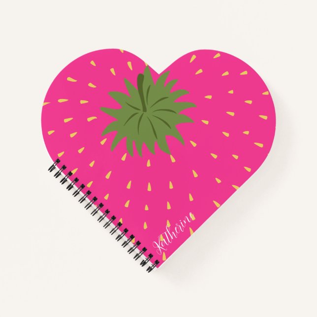 Fruit Strawberry Notebook (Front)