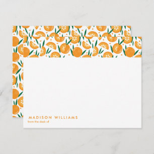 Fruit Stylish Trendy Modern Note Card