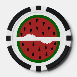 Fruit Sweet Smoothie Watermelon Dessert Destiny Poker Chips