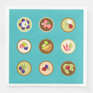 Fruit Tarts Napkin