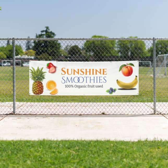 Fruit Themed Business Banner (Insitu)
