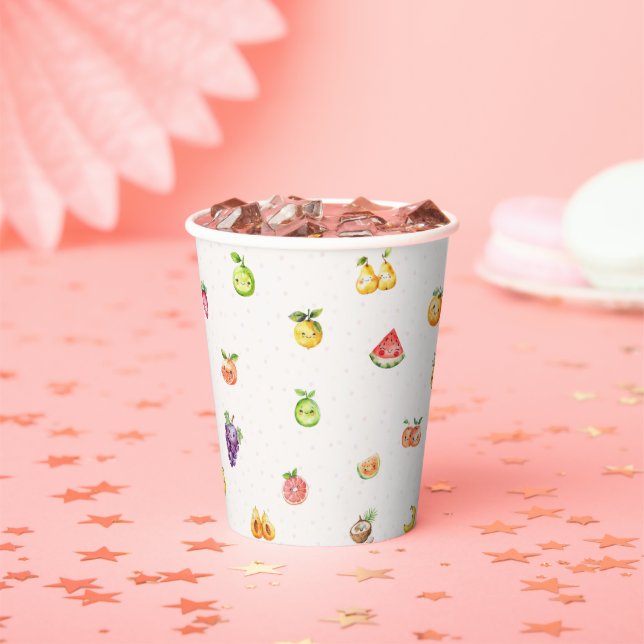 Fruit Themed Paper Cups (Insitu)