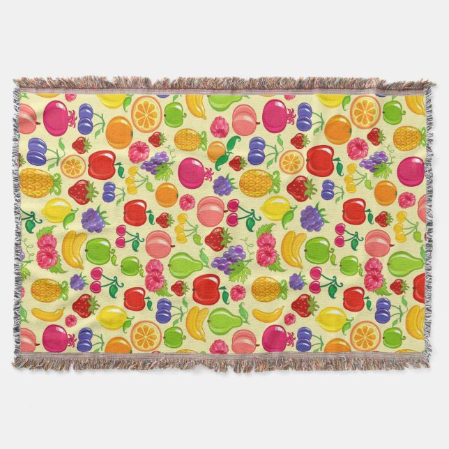 Fruit Throw Blanket (Front)