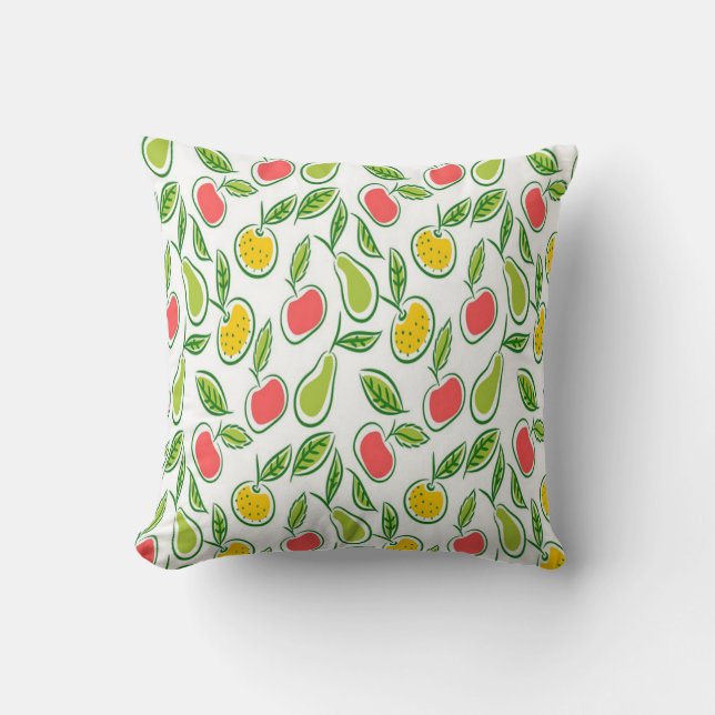 Fruit Throw Pillow (Front)