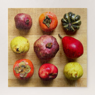 Fruit Tic-tac-toe Jigsaw Puzzle