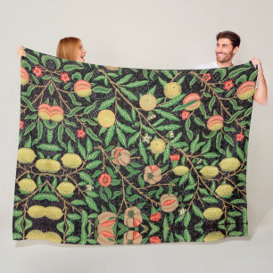 FRUIT TREE POMEGRANITE PATTERN FLEECE BLANKET