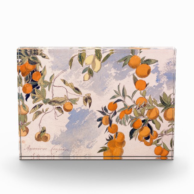 Fruit Trees - Edward Lear Photo Block (Front)
