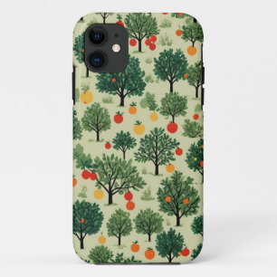 Fruit Trees Pattern iPhone 11 Case